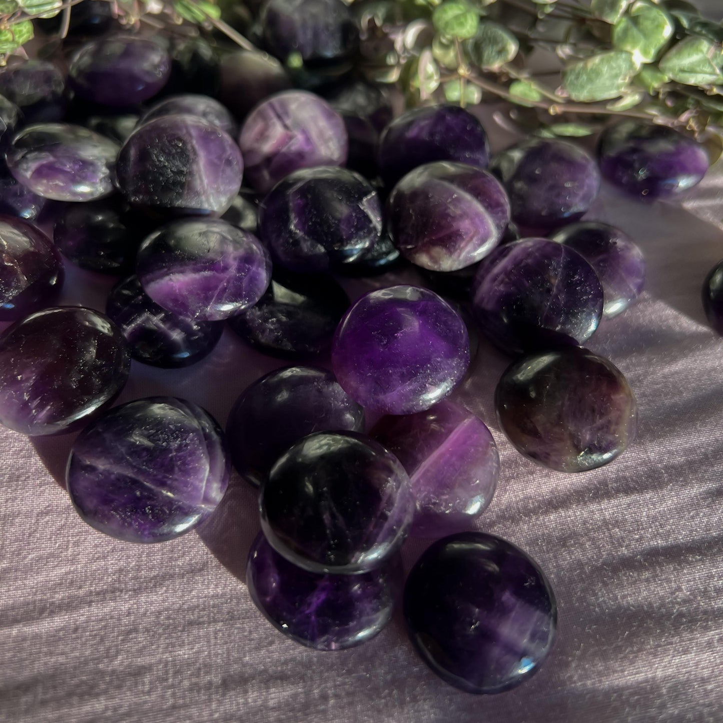 Amethyst Flat Tumbles