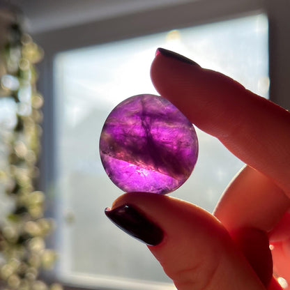 Amethyst Flat Tumbles