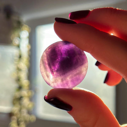 Amethyst Flat Tumbles