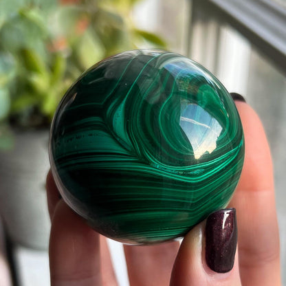 Malachite Eye Sphere