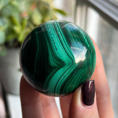 Malachite Eye Sphere