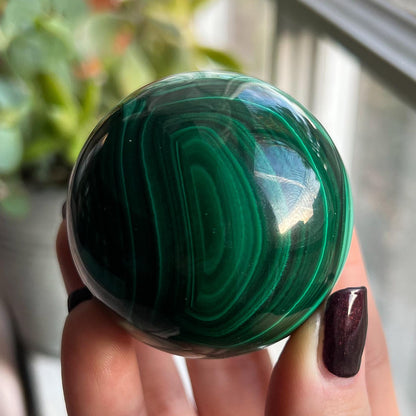 Malachite Eye Sphere
