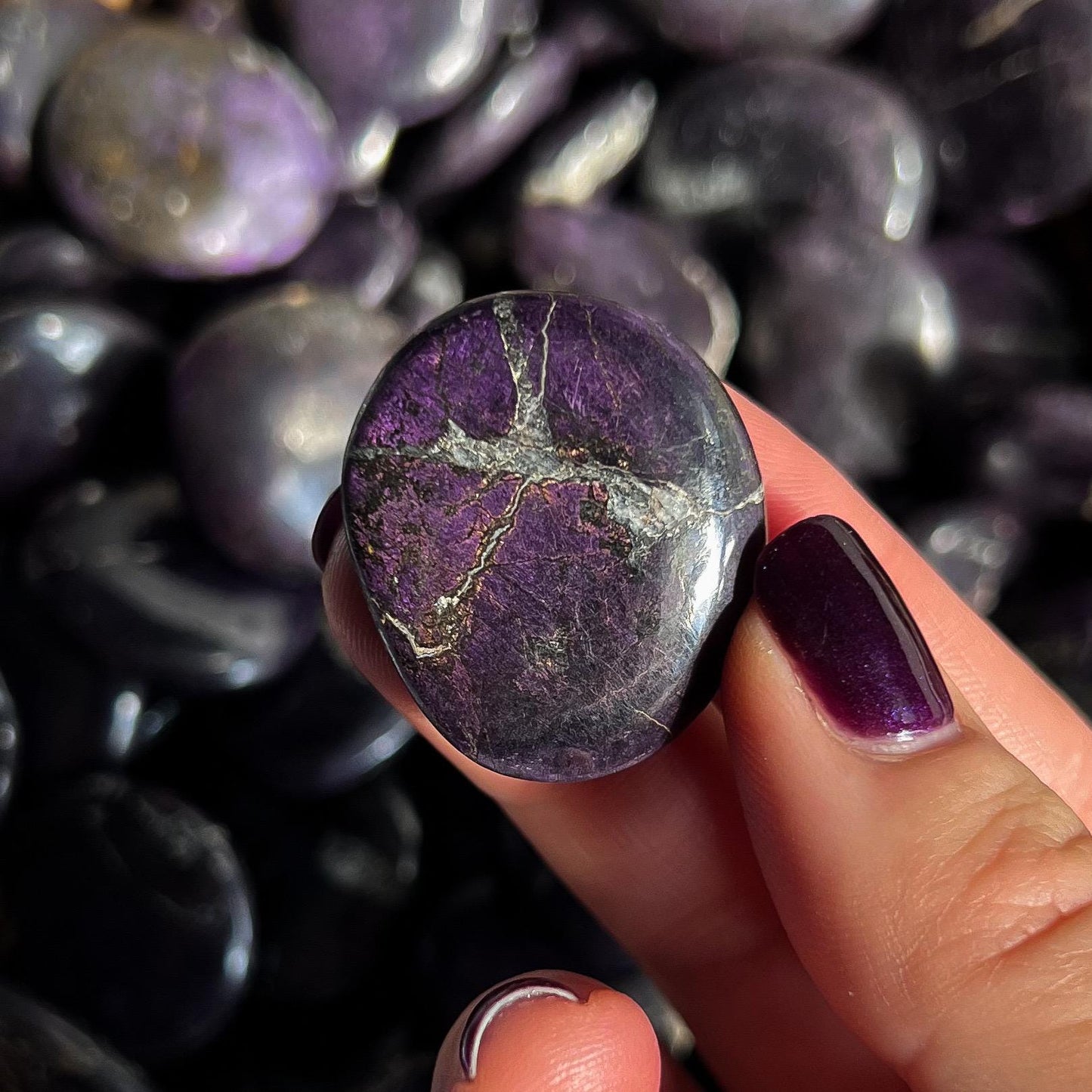 Purpurite Flat Tumbles