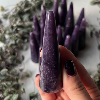 Lepidolite Ring Holder