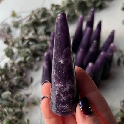 Lepidolite Ring Holder