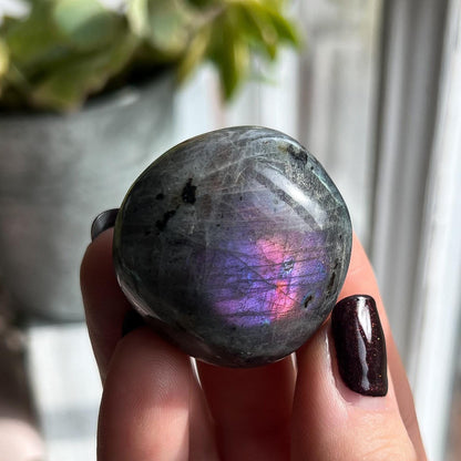 Purple Labradorite Pebble