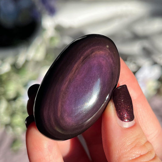 Rainbow Obsidian Pocket Stones