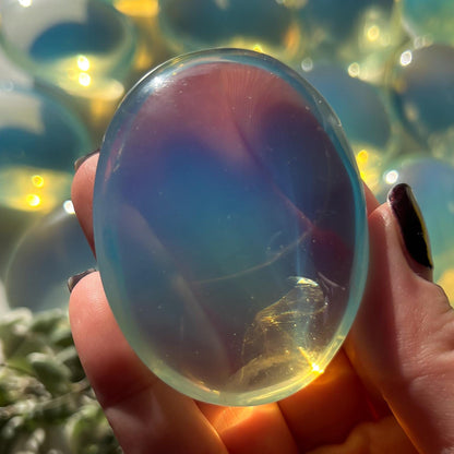 Opalite Palm Stone