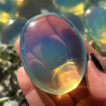 Opalite Palm Stone
