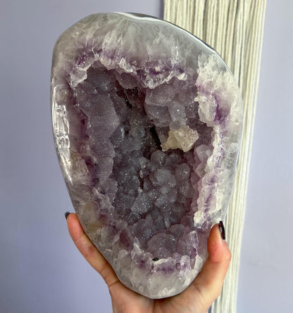 4lb Sugar Druzy Amethyst Calcite