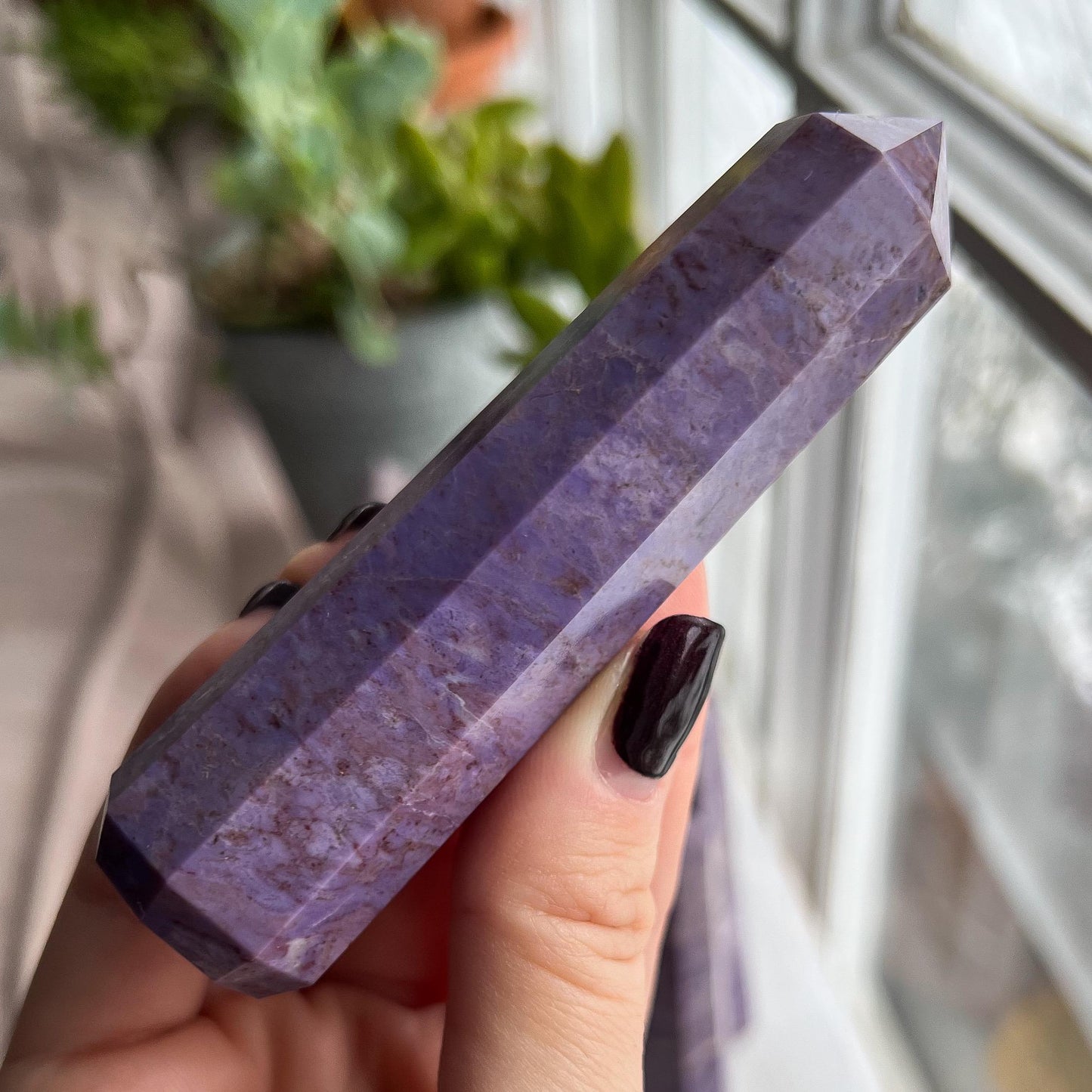 Lavender Jade Obelisk