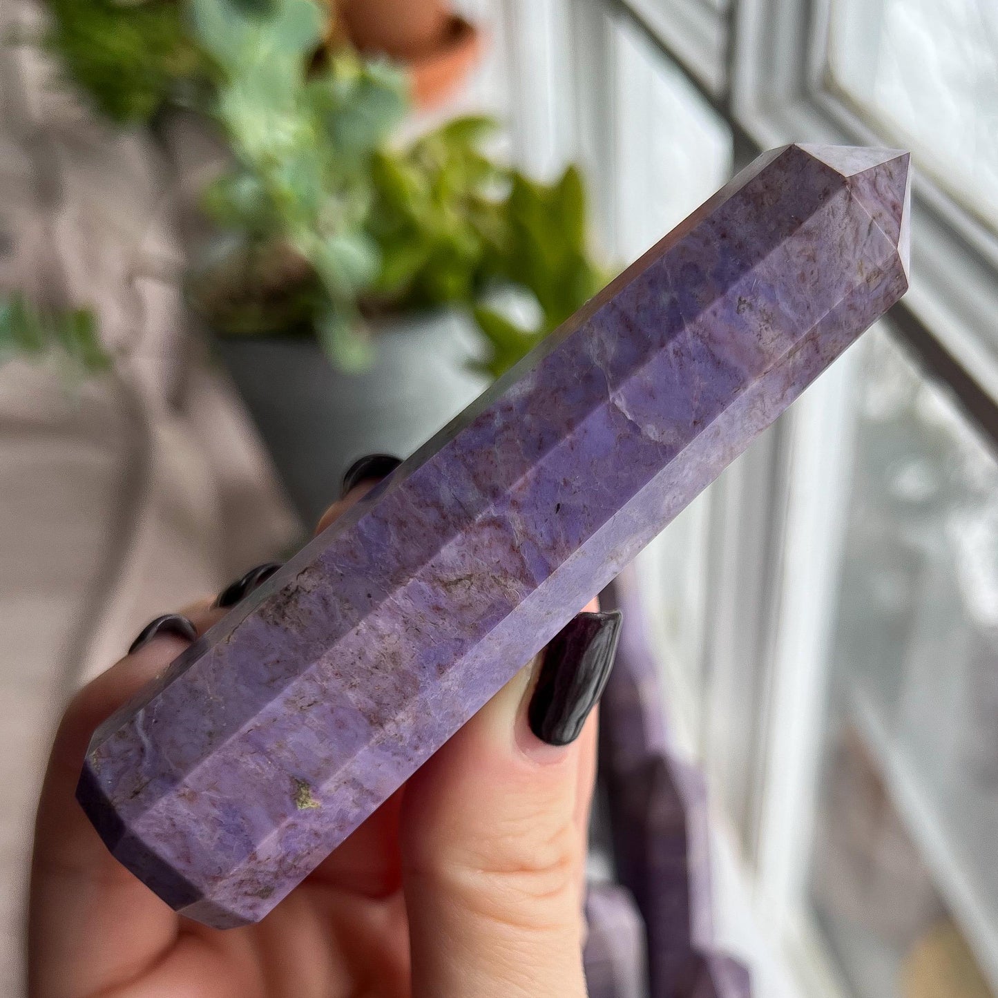 Lavender Jade Obelisk