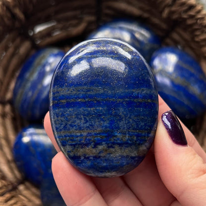 Lapis Lazuli Palm Stones