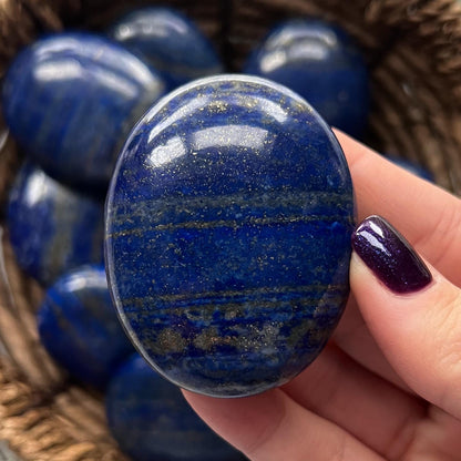 Lapis Lazuli Palm Stones