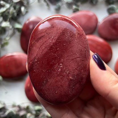 Mookaite Jasper Palm Stone