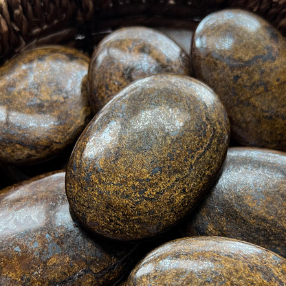 Bronzite Palm Stones