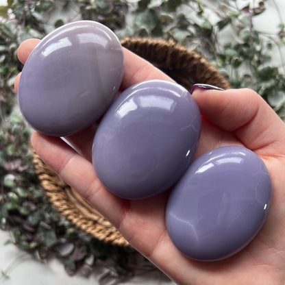 Yttrium Fluorite Palm Stone