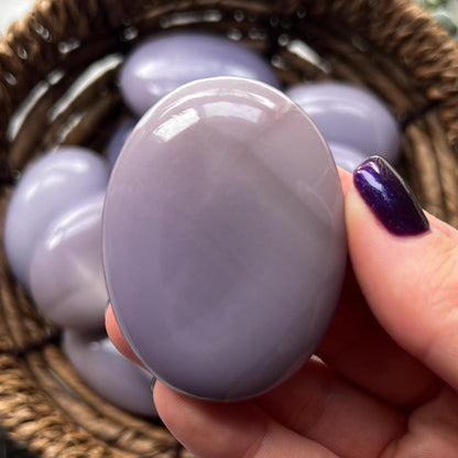 Yttrium Fluorite Palm Stone