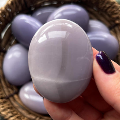 Yttrium Fluorite Palm Stone