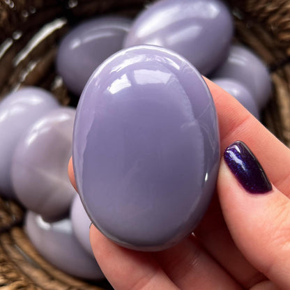 Yttrium Fluorite Palm Stone