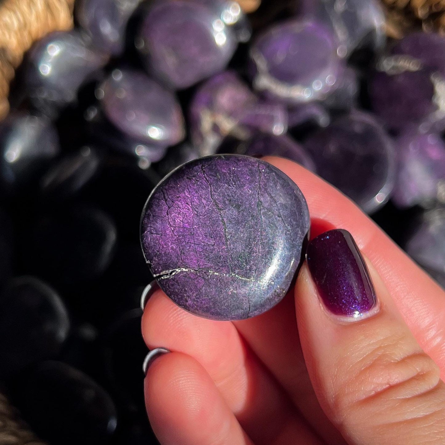 Purpurite Flat Tumbles