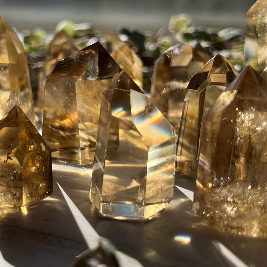 Genuine Citrine Points