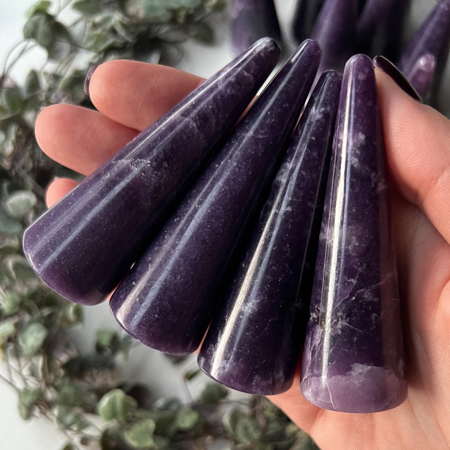 Lepidolite Ring Holder