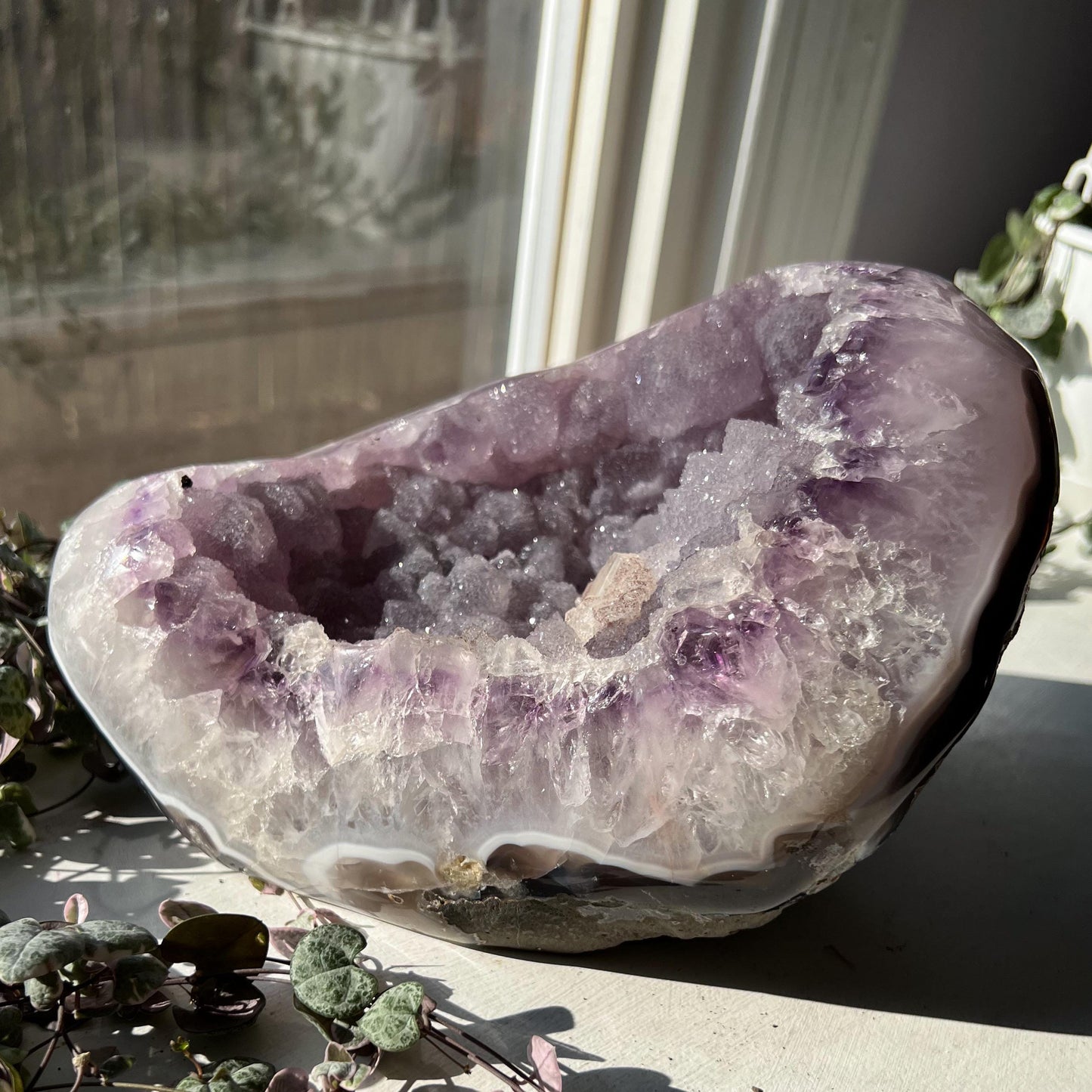 4lb Sugar Druzy Amethyst Calcite