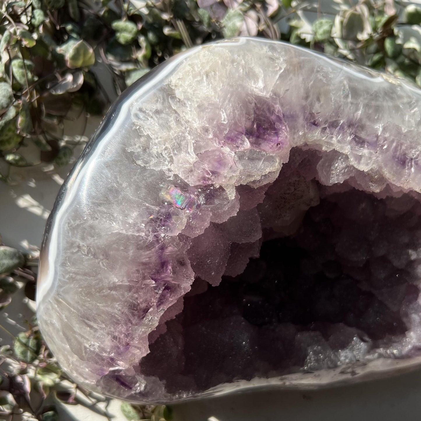 4lb Sugar Druzy Amethyst Calcite