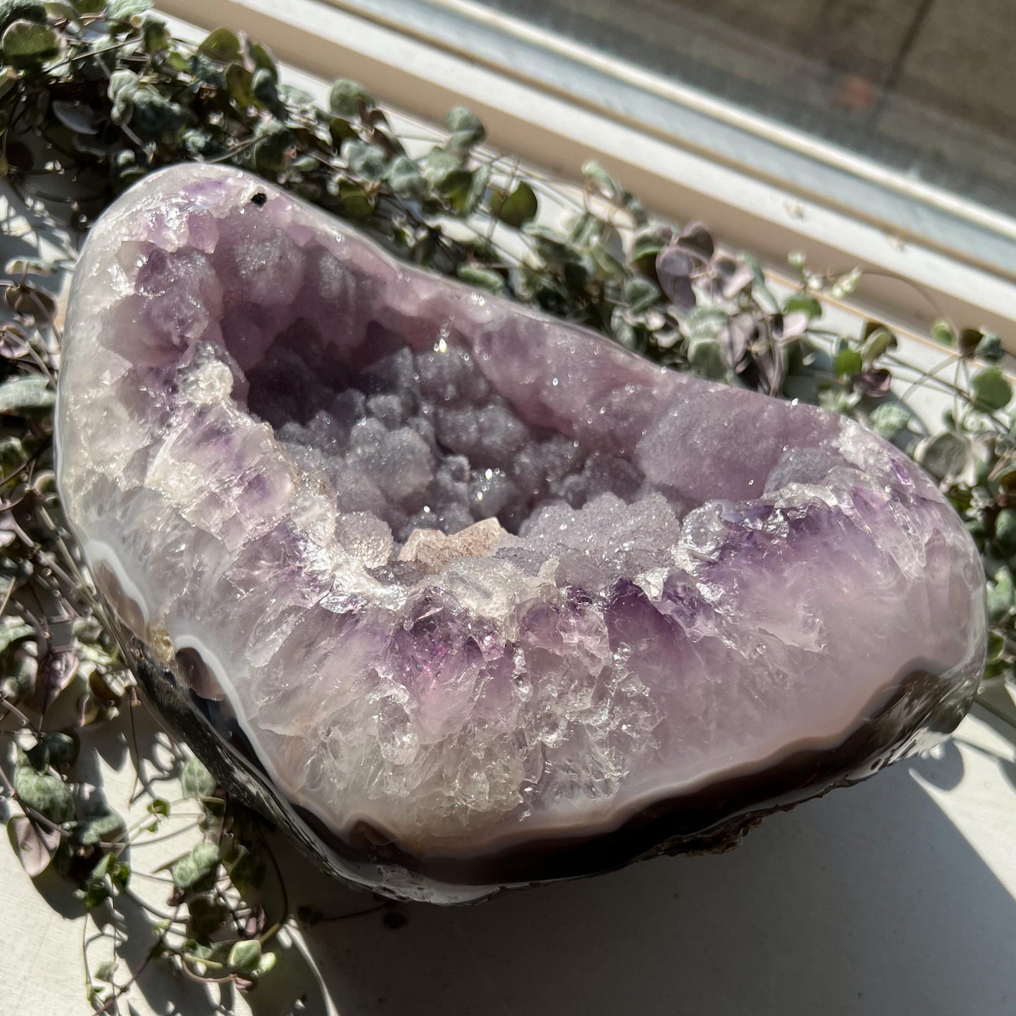 4lb Sugar Druzy Amethyst Calcite