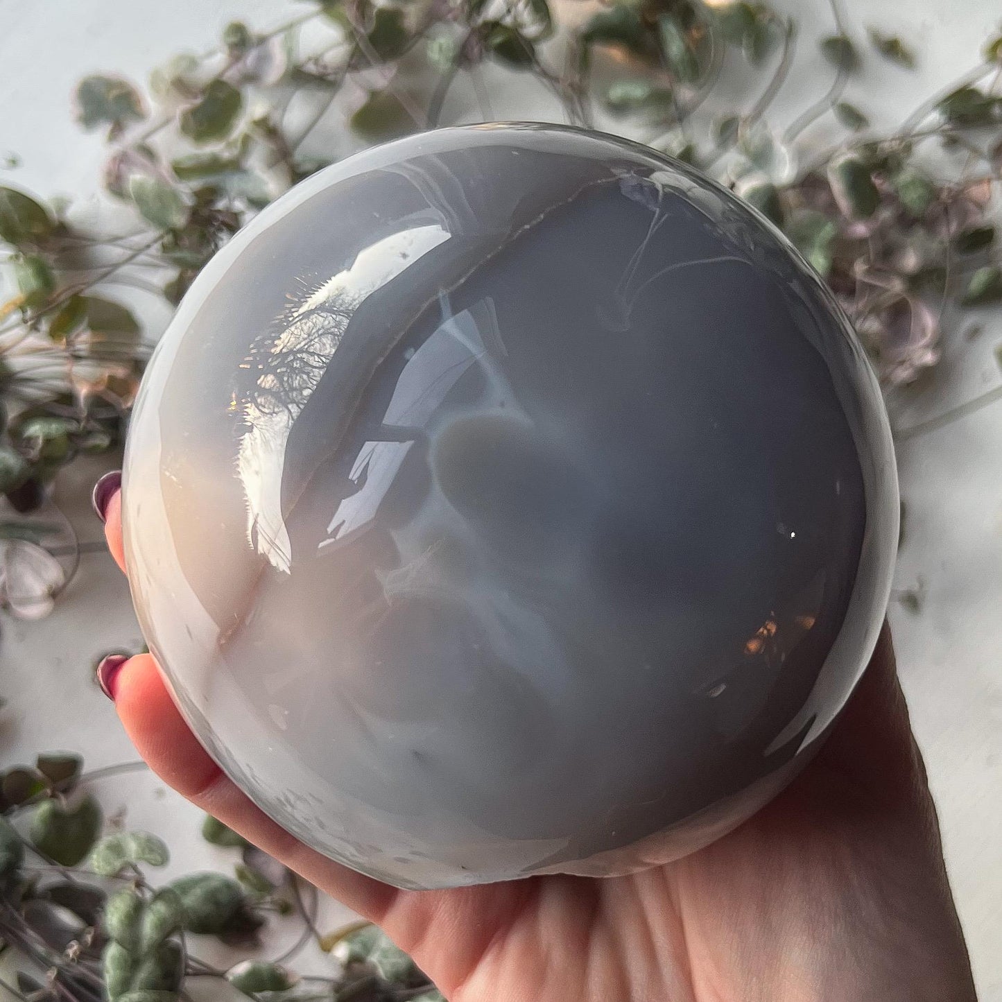 3lb Druzy Agate Sphere