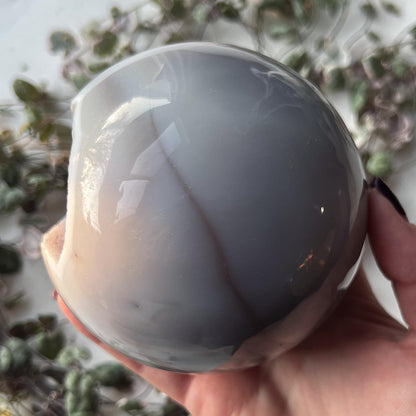 3lb Druzy Agate Sphere