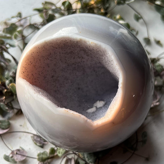 3lb Druzy Agate Sphere