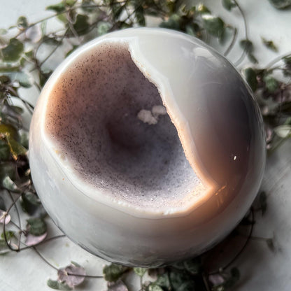 3lb Druzy Agate Sphere