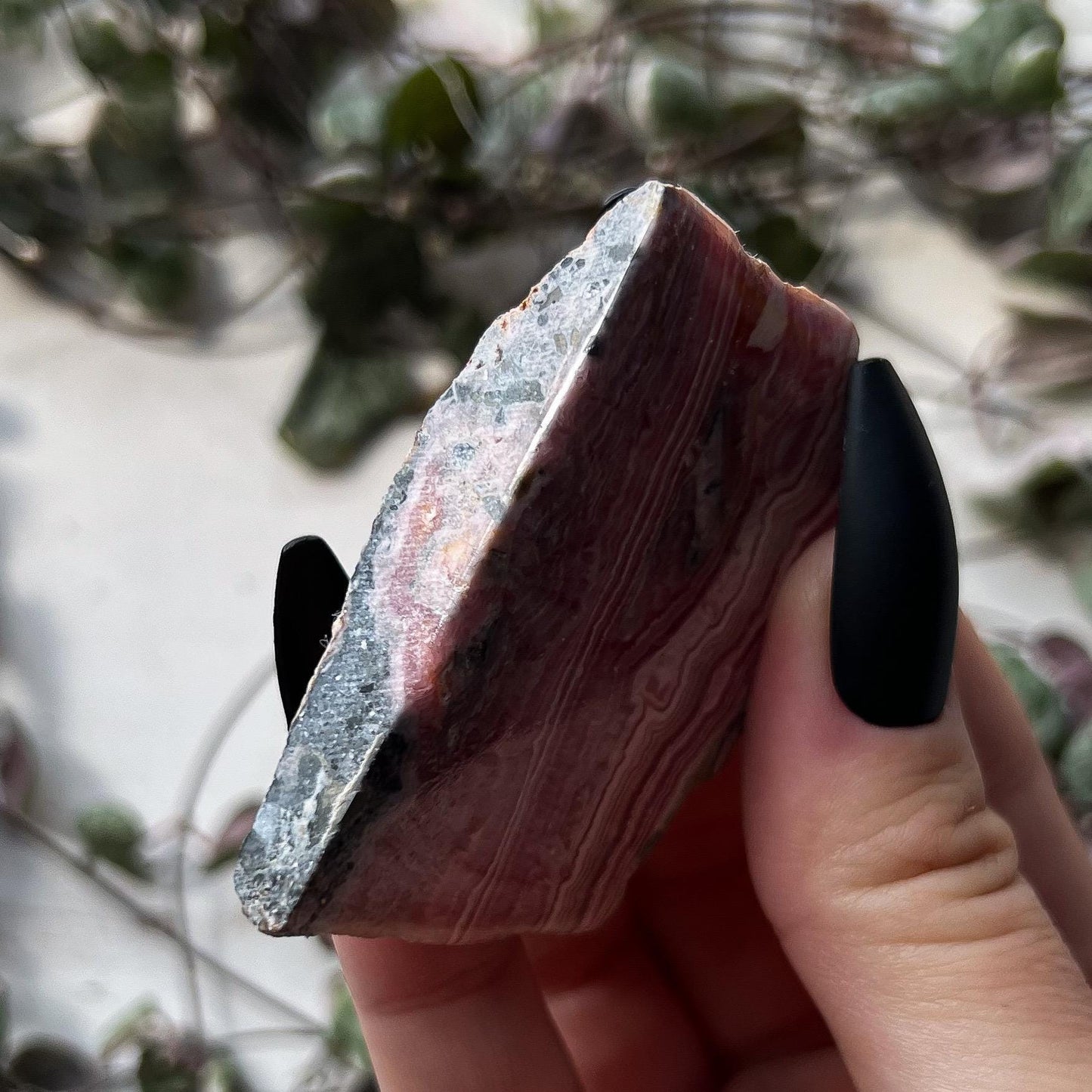 Rhodochrosite Slab