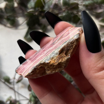 Rhodochrosite Slab