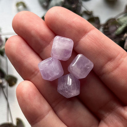 Lavender Rose Quartz Cube