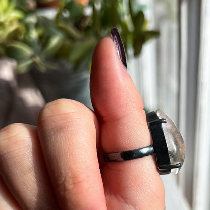 Purple Lodolite Ring