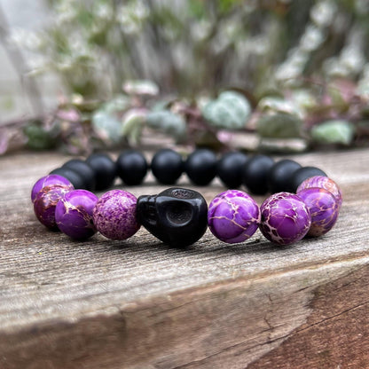 Purple Sea Jasper Bracelet