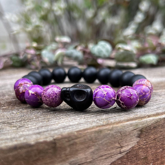 Purple Sea Jasper Bracelet