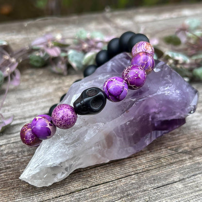 Purple Sea Jasper Bracelet