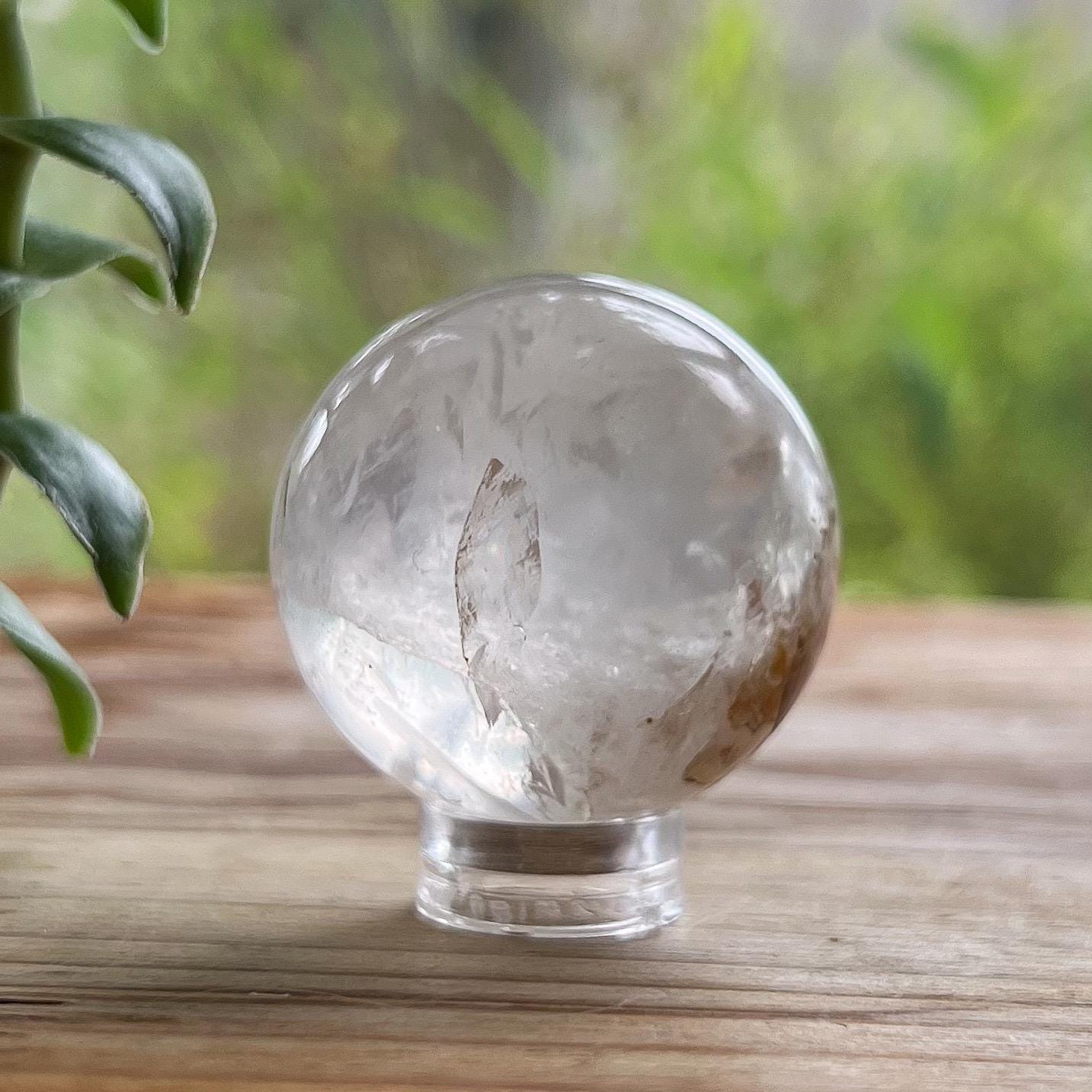 Golden Healer Girasol Quartz Sphere