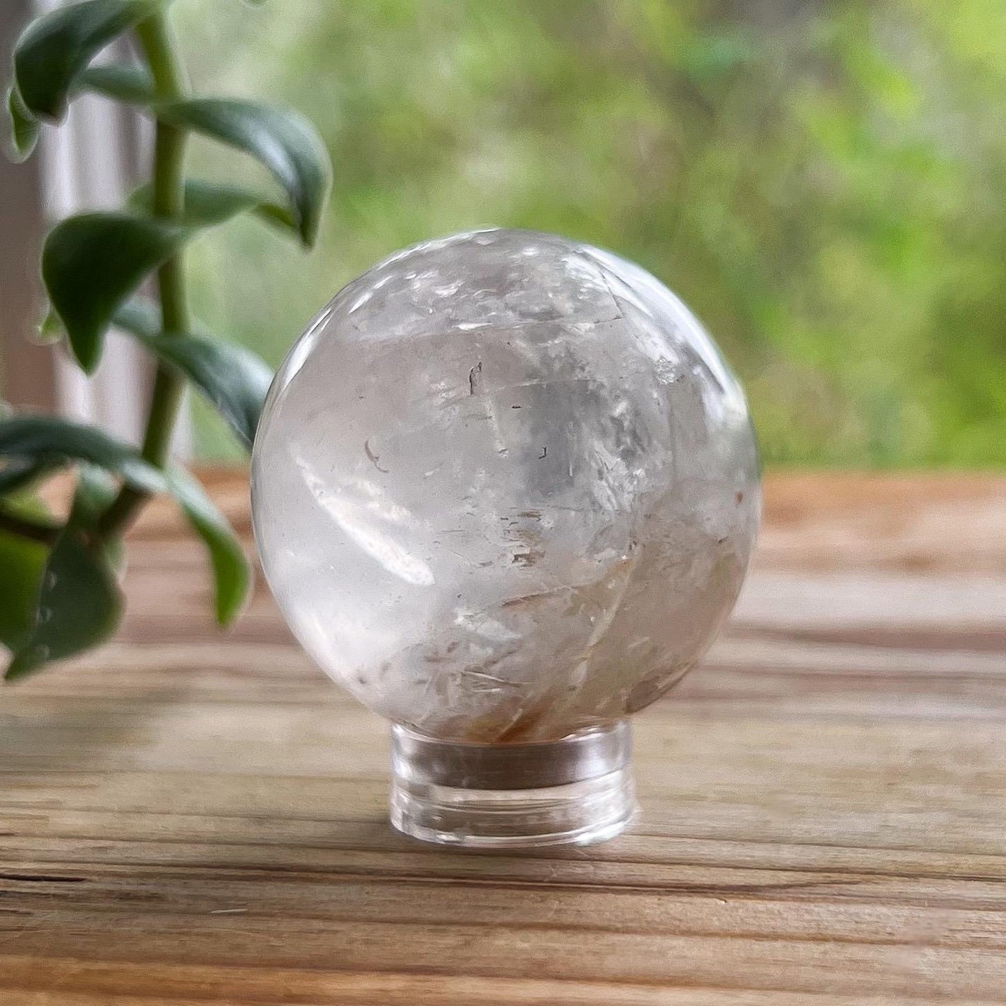 Golden Healer Girasol Quartz Sphere