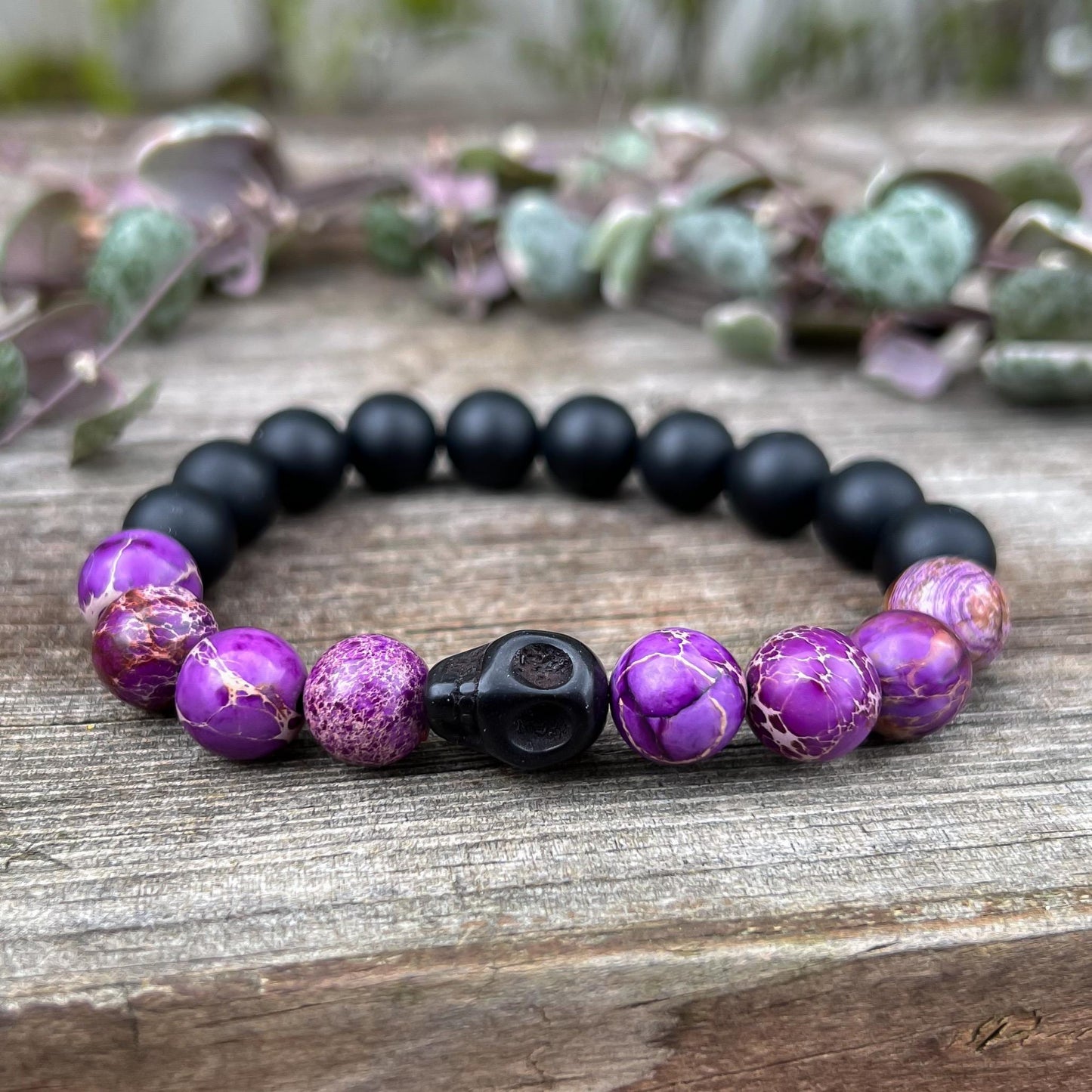 Purple Sea Jasper Bracelet