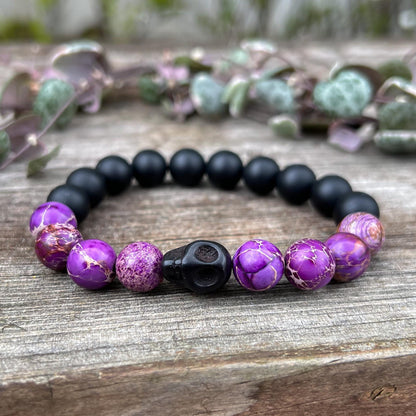 Purple Sea Jasper Bracelet