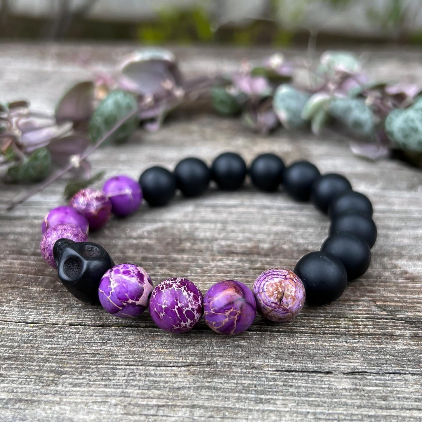 Purple Sea Jasper Bracelet