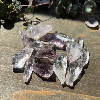 Amethyst Quartz Raw Points Lot