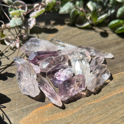 Amethyst Quartz Raw Points Lot