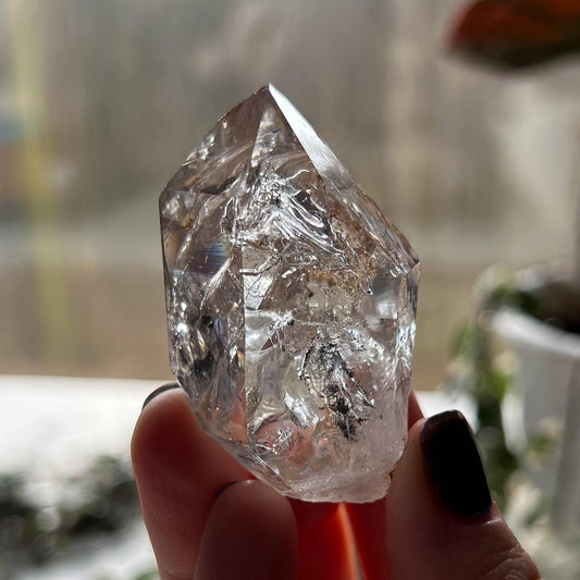 Water Clear Enhydro Quartz