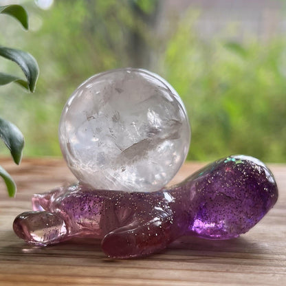 Golden Healer Girasol Quartz Sphere